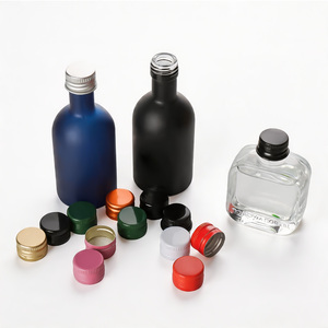 18mm 20mm 22mm 27mm 28mm Aluminum Screw Cap <strong>Non</strong> Leakage Metal Airtight Aluminum Screw Cap Lid for 50ml Mini Liquor Bottle - Product Image 2