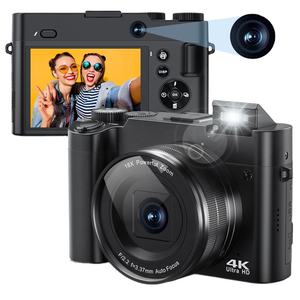 กล้องดิจิตอล DSLR 48MP 4K ขนาดกะทัดรัด สำหรับการเดินทาง ถ่ายภาพสไตล์วินเทจ ระดับมืออาชีพ - Product Image 1