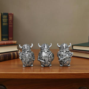 Statuette di Gnomi Vichinghi in Resina Bestseller, Decorazioni a Forma di Nano - Ornamenti Durevoli per Casa/Patio WJB24 per il Mercato Europeo - Product Image 5