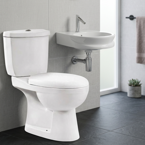 Ensemble de sanitaires de salle de bain en gros : WC suspendu et lavabo mural deux pièces - Product Image 5