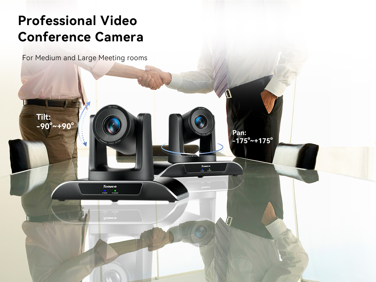 Tenveo VHD20U - 20x Optical Zoom Camera for Live Streaming