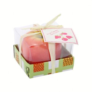 Bougie décorative en forme de fruits rouges simulés pour Noël, idéale pour les fêtes romantiques, vente en gros - Product Image 5