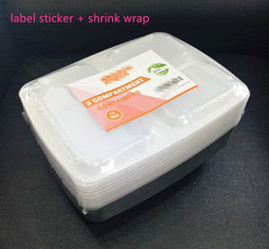 Có Thể Xếp Chồng 3 Ngăn 10 Gói Tái Sử Dụng BPA Miễn Phí Bữa Ăn Chuẩn Bị Thực Phẩm Hộp - Product Image 3