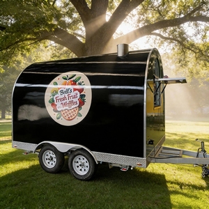 Camión de Comida Totalmente Equipado para Helados, con Remolque de Cocina Completo, Remolque de Comida Rápida y Camión de Comida Móvil - Product Image 4