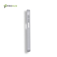 Prosub Sublimation Blank Phone Case 2D PC Hard Sublimation Blanks Printing Mobile Cover pour Iphone 12 Pro Max