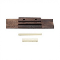 110MM 4-String Rosewood Ukulele Bridge Acoustic Guitar Accessory Stringed Instruments Parts & Accessories