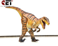 Modèle de Simulation de dinosaure pour adultes, Costume de dinosaure Velociraptor en 3d, adapté au parc à thème, parc d'attractions, centre commercial