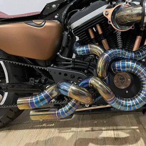 Sistema de escape de titanio para motocicleta de carreras - Product Image 6