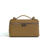 Sac à main en cuir véritable pour femme, nouveau design 2026, vente en gros, personnalisable ODM/OEM, avec fermeture à cadenas et poignée supérieure, sac à bandoulière
