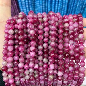 Cuentas Sueltas Redondas de <span class=keywords><strong>Jade</strong></span> Dong Ling con Degradado Amarillo Ámbar Natural, Venta al por Mayor, Suministros para Hacer Joyas, Pulseras y Collares - Product Image 5