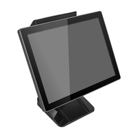 POS-система LICON 15.6 дюймов с 10-точечным сенсорным экраном, Windows 10, SSD 128 ГБ, гарантия 1 год, для ресторанов