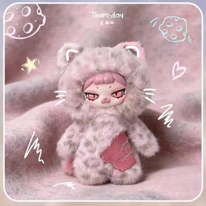 Nouveauté 2026 – Série Piku Week – Boîte mystère 6 pièces – Figurines en PVC et peluches 100 % authentiques – Porte-clés mignons, breloques <span class=keywords><strong>de</strong></span> sac, décorations <span class=keywords><strong>de</strong></span> bureau – 14 cm - Product Image 3