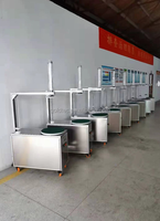 Máquina de envoltura de cartón para programación PLC, dispositivo de envoltura de Alimentos/bebidas/bandejas pequeñas