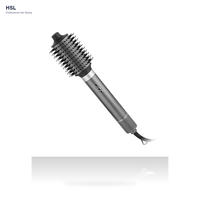 Styler à air chaud BLDC 1400W 110000 tr/min 3 vitesses 4 températures Fonction air froid Brosse ronde céramique ionique 10 accessoires Cordon rotatif à 360°