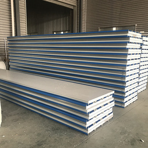 Thiết kế hiện đại chống cháy EPS Tấm bánh <span class=keywords><strong>sandwich</strong></span> thép kim loại Bảng điều chỉnh <span class=keywords><strong>Polyurethane</strong></span> bọt tấm - Product Image 6