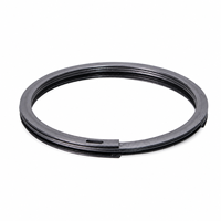 Lisprings Balanced Spiral Self-Locking Retaining Ring | Carbon Steel 304H 316 Stainless Steel, Plain Finish 40-52 HRC