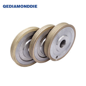 ล้อเพชรแก้ว ล้อเจียรเพชร CNC ล้อเพชรขอบดินสอ สำหรับเครื่องขัดขอบกระจก - Product Image 1