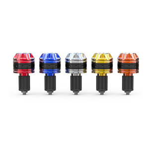 Manubrio Moto spina bilanciata CNC alluminio Moto manubrio manopole terminali cursore estremità per accessori Moto 16-18mm - Product Image 1