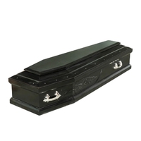 Ataúdes de Madera de Paulownia de Estilo Europeo Más Vendidos, Accesorios Funerarios de Madera de Alta Calidad para Funerales de Primera Categoría