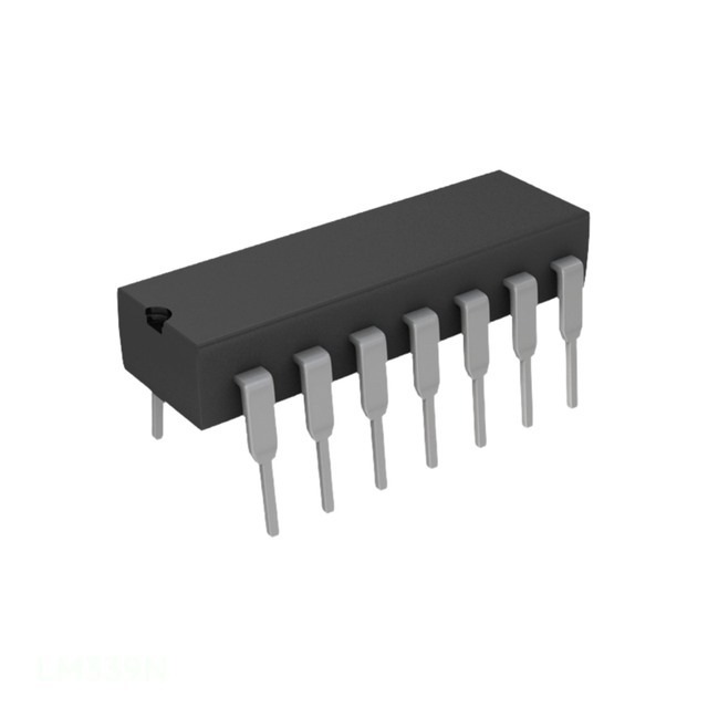 Chip LM339N 14 DIP (0.300", 7.62mm) IC COMPARATOR 4 DIFF 14DIP In Stock Circuit Integrated