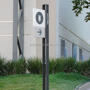 Signalétique LED lumineuse pour centre commercial et garage, signalétique au sol, affichage vertical extérieur, avis public, signalétique directionnelle - Product Image 3