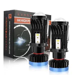 YOSOVLAMP Y8 Car LED Faros H4 Nueva luz ojo de pez de alta potencia H4 Nueva luz ojo de pez de alta potencia