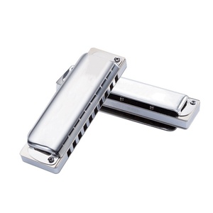 Harmonicas C Key 10 lỗ C giai điệu Blues Jazz Rock nhạc dân gian nhạc cụ đàn hạc Diatonic - Product Image 1