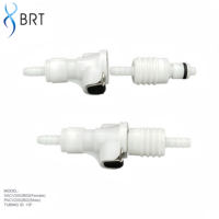Raccord rapide pour tuyau d'eau CPC 1/8 3/16 avec coupure et rétablissement du débit, raccord rapide en ligne, connecteur rapide pour tuyau