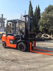 <b>Used</b> Japanese Gasoline Powered 3 Ton T-O-Y-O-T-A tcm komatsu heli lpg Forklift <b>Pallet</b> lifting Truck machine stacker side shift - Product Image 6