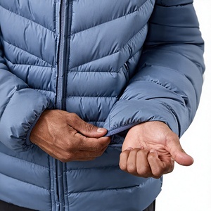 Chaqueta de Invierno para Hombre, Casual, Larga, Gruesa, para Exteriores, con Capucha, a la Moda - Product Image 4