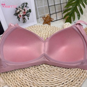 8 #   Sujetador de Moda Amysi 46-52D, Talla Grande, Color Sólido, para <span class=keywords><strong>Mujeres</strong></span> Obesas con Pechos Grandes, Estilo Sexy, Sin Aro, Uso Diario - Product Image 5