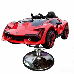 Nuevo Sillón de Peluquería Infantil, Sillón de Peluquería con Diseño de Coche, Sillón de Peluquería con Diseño de Dibujos Animados, Sillón de Peluquería Musical para Bebés, Sillón de Peluquería - Product Image 3