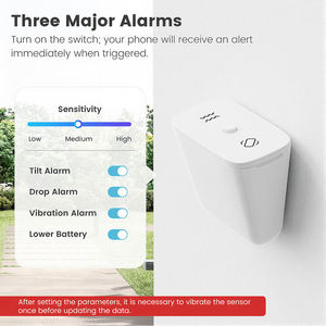 Capteur intelligent Tuya Zigbee 3 en 1 avec alarme de vibration, capteur d'inclinaison, capteur de bris de verre, détecteur de chute, étanche à l'eau et à la poussière IP67 - Product Image 2
