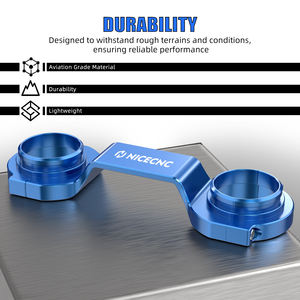 เหล็กค้ำโช้คหน้าอะลูมิเนียม NICECNC สำหรับรถมอเตอร์ไซค์ซูซูกิ DR650S DR650SE DR 650 S <span class=keywords><strong>SE</strong></span> <span class=keywords><strong>DR650</strong></span> S RD650 <span class=keywords><strong>SE</strong></span> ปี 1996-2024 - Product Image 3