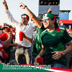 Vente en gros de bandeaux drapeau du Mexique, bandanas mexicains avec drapeau national, bandeaux anti-transpiration pour hommes, femmes et sport - Product Image 6