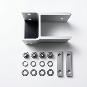 Kit de Conectores Solares al por Mayor, Conector de Viga Principal de Aluminio Anodizado para Paneles Fotovoltaicos con Juego Completo de Pernos de Acero Inoxidable - Product Image 3
