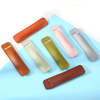 Nouvelle mode 2023, simple, en cuir PU, trousse à crayons, boîte à stylos, emballage cadeau pour stylos, accepte la conception personnalisée