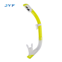 JYF Factory Wholesale Well-designed Kids Mask Snorkel Dry Snorkel Breathing Tube for Diving Mask