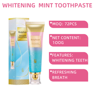 Pasta Dental Blanqueadora con Niacinamida Body Accel para Uso Doméstico, Limpieza Profunda, Menta Refrescante, a Base de Hierbas, Tamaño Regular, Elimina Manchas Dentales - Product Image 5