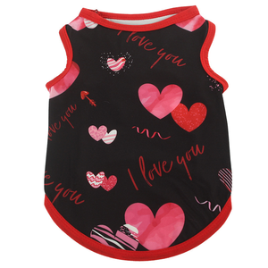 Personalized Princess Floral Lightweight Polyester Breathable Comfortable Summer Vest <b>Clothes</b> <b>for</b> Dogs & <b>Cats</b> - Product Image 2