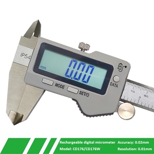 Pinze <span class=keywords><strong>Vernier</strong></span> digitali in acciaio inossidabile da 8 pollici ad alta precisione IP54 pinza digitale ricaricabile <span class=keywords><strong>200mm</strong></span> industriale - Product Image 2