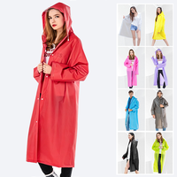 Imperméable de qualité supérieure, non jetable, pour adultes, unisexe, pour le camping et les voyages, taille extra large, imperméable, 0,15 mm EVA, avec logo personnalisé sur l'emballage