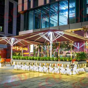 <span class=keywords><strong>Sombrilla</strong></span> de Playa Semiautomática de Lujo para Estacionamiento de Autos - Product Image 3