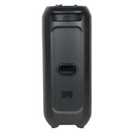 Haut-parleur portable de karaoké pour fêtes en extérieur, personnalisé, super basses fréquences, double 40W, étanche IPX4, LED RGB, micro intégré, FM, 8 pouces