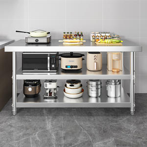 Novo Produto Fornecedor Dourado Food Grade 60X60 Mesa Dobrável De Aço Inoxidável para Exterior - Product Image 5