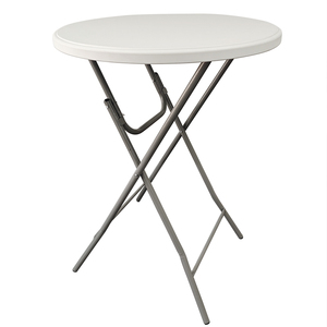 IYANEN, muebles modernos para exteriores, mesas de <span class=keywords><strong>Bar</strong></span> altas con posiciones de acero, mesas de Picnic de comedor plegables de plástico HDPE para <span class=keywords><strong>alquiler</strong></span> - Product Image 2