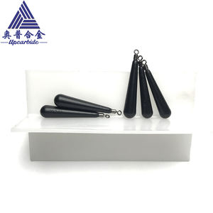 Tungsteno Free Rig Skinny Drop Shot pesi Raindrop per la pesca del fiume e piombini - Product Image 3