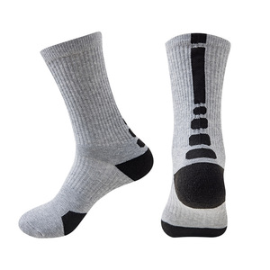 Chaussettes de sport pour hommes, séchage rapide, antidérapantes, sublimées, pour la course à pied en plein air, chaussettes de <span class=keywords><strong>basket</strong></span>-ball - Product Image 4
