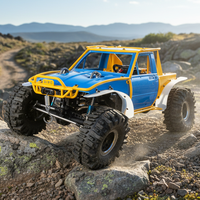 Coche de Carreras D1RC Rainforest, Modelo Eléctrico Todoterreno para Competición RCRFC, con Estructura de Tubo de Aleación de Titanio, Resistente