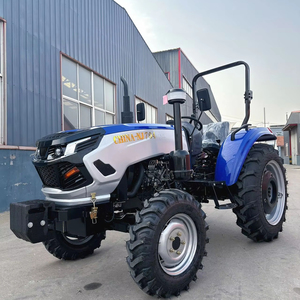 New4x4 air-conditioned cab diesel engine tractor — 4WD wheel tractor with gear drive pump and gearbox, suitable for agriculture. - Product Image 5